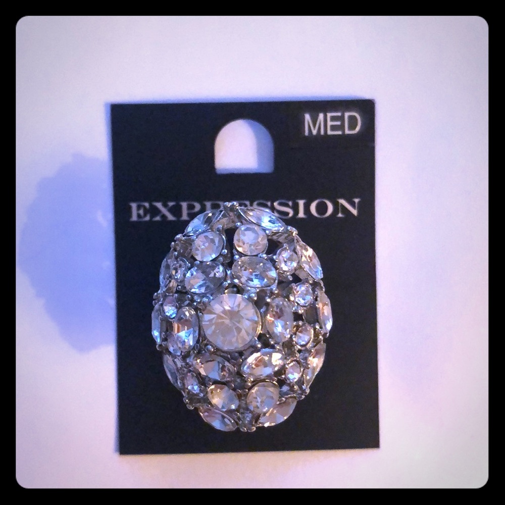 Rhinestone ring